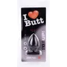 I Love Butt Plug Spade S I Love Butt 9 x 5.3 cm Noir